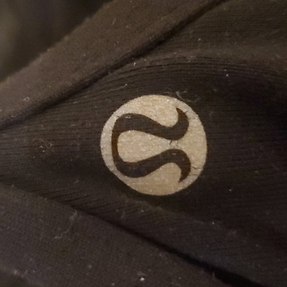 SOLD Size 8 Black Lululemon Power Y Tank with mesh neckline. - Picture 8 of 11